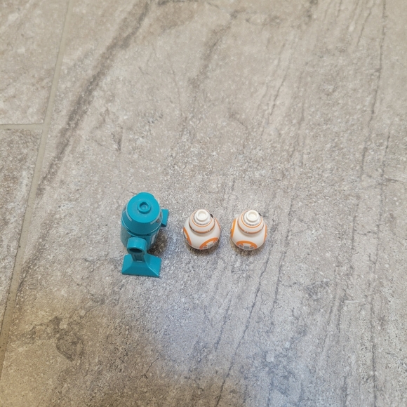 LEGO Astromech BB-8 Minifigure Droid Lot of 3 Star Wars - Picture 5 of 6